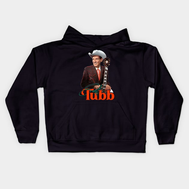 Ernest Tubb ))(( Classic Country Honky Tonk Tribute Kids Hoodie by darklordpug